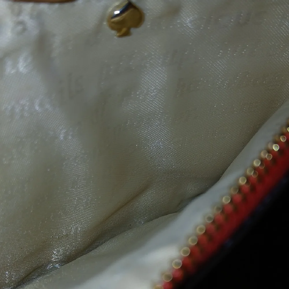 Kate Spade Pink and Purple Clutch Wristlet